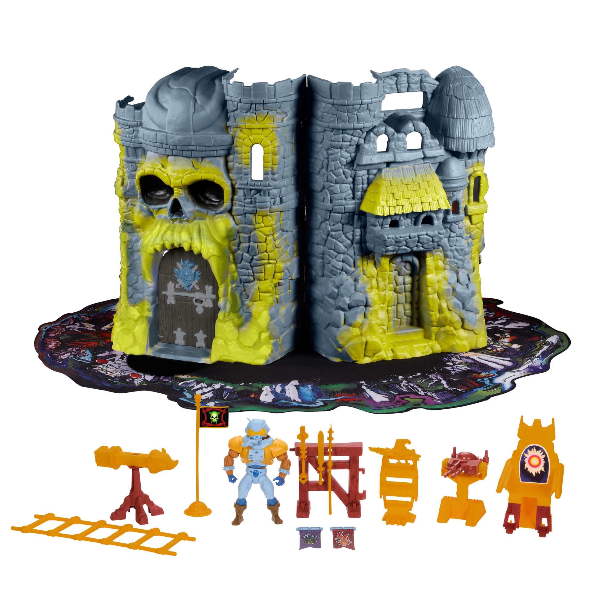 Castle-3 Sumo19 Ver. & Lancet-2 フィギュアセット Amazon.com: Masters of the Universe Vintage Castle Grayskull