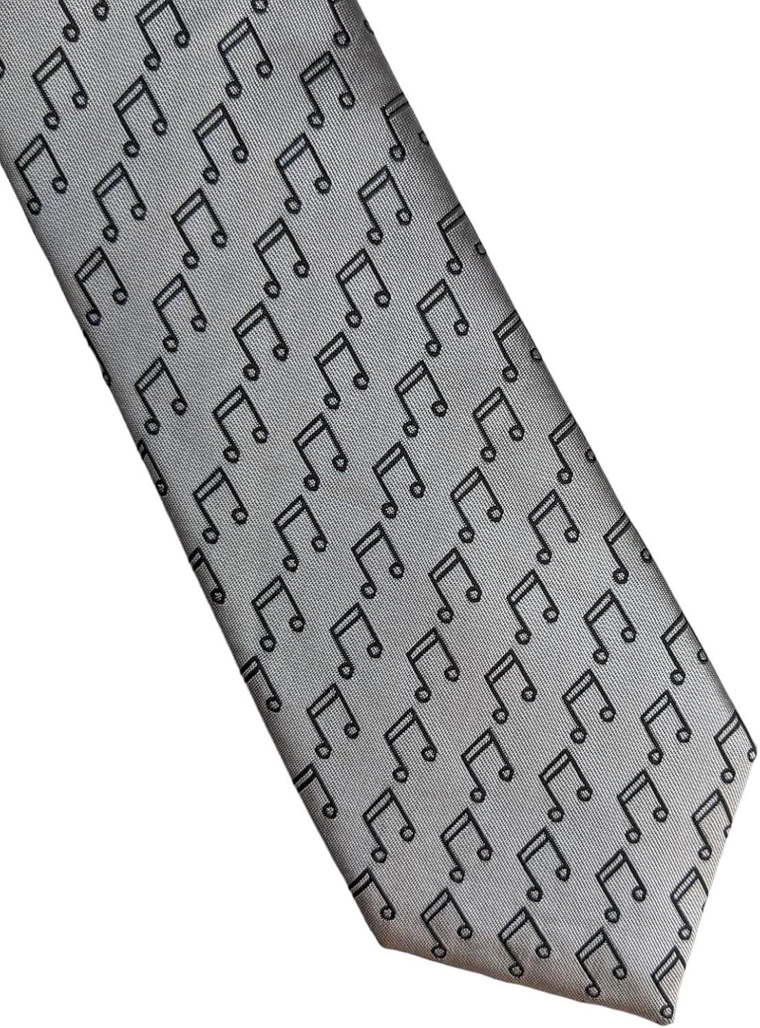 Music Note Necktie - Musician Gift for Men - Music Teacher Gift - Stylish Tie With Musical Theme