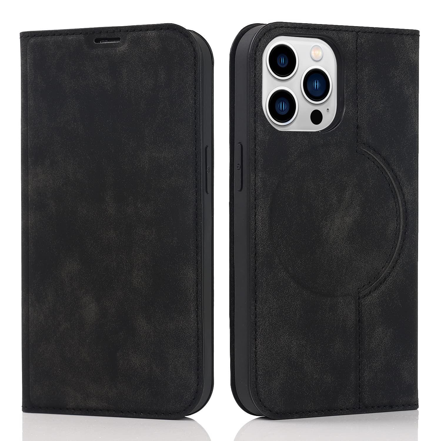 QLTYPRI Wallet Case for iPhone 13 Pro Max (6.7 inch) Compatible with Magsafe Charger