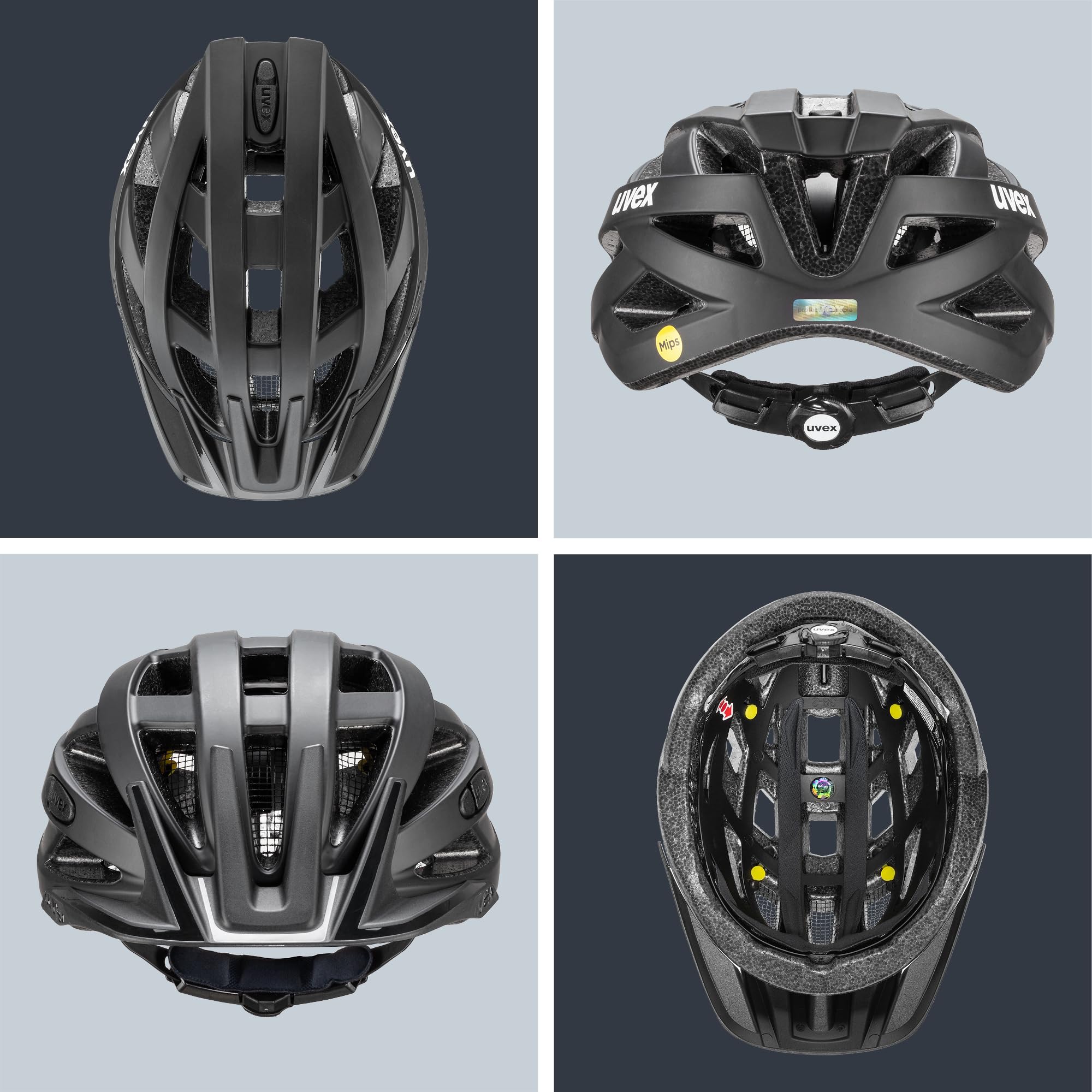 uvex i-vo cc MIPS - Leichter Allround-Helm für Damen und Herren - MIPS-Sysytem - erweiterbar mit LED-Licht