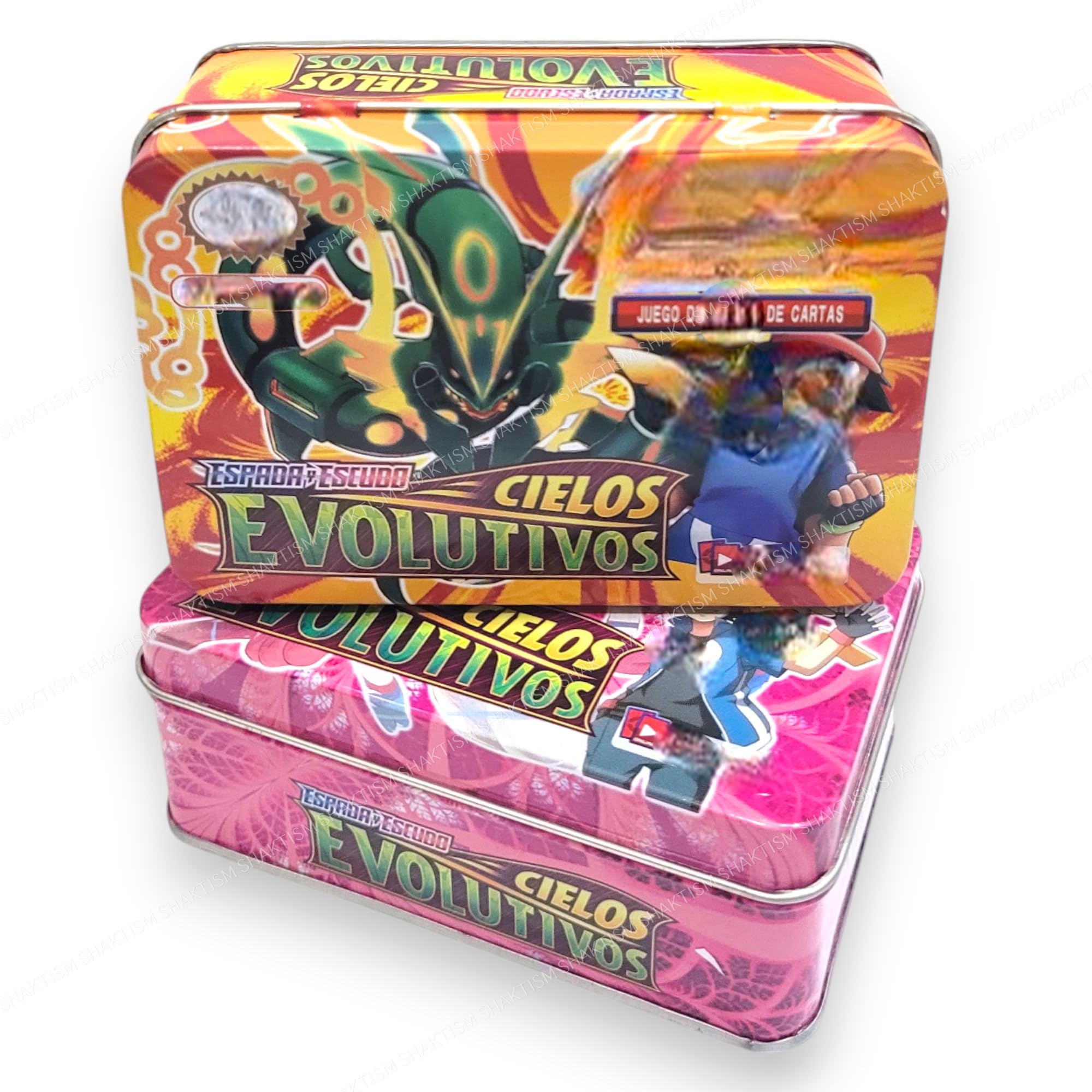 SHAKTISM Booster Collectible Card Game Trading Poke Pack Set, V Series, Vmax GX Rare CoreSeries of Cards and Theme Decks - 42Pc Card 1Box