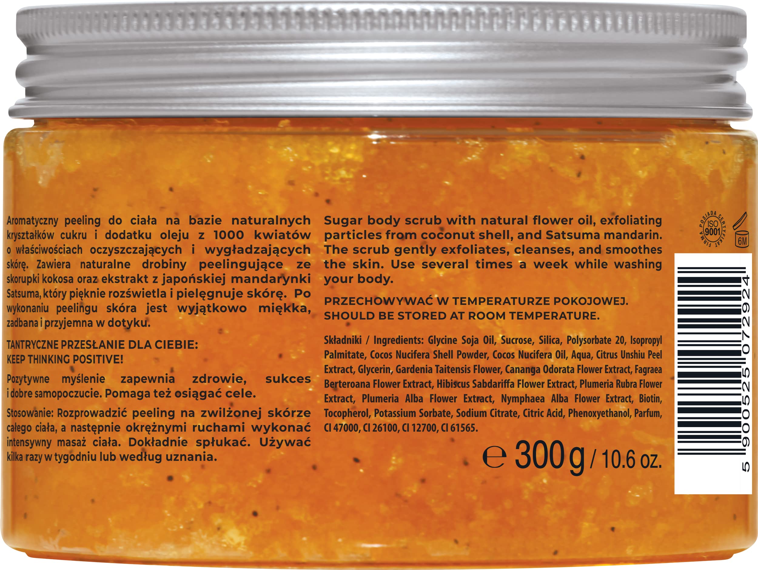Yoskine Happiness Rituals Satsuma Body Scrub