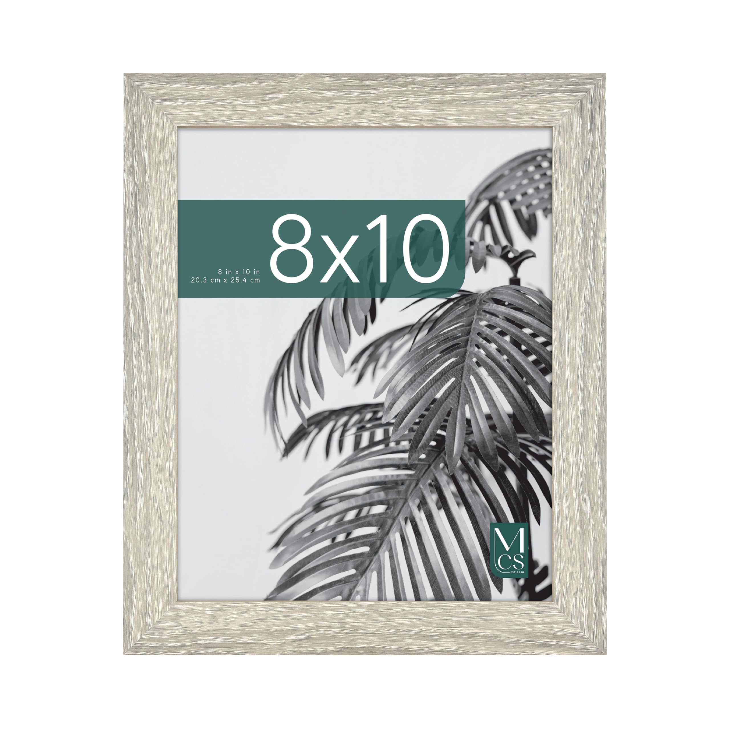 MCS Studio Gallery Picture Frame Gray Woodgrain Engineered Wood, 8x10
