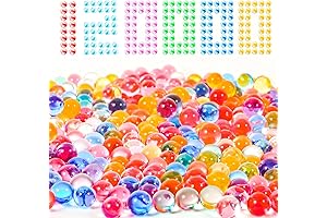 Vibrant Rainbow Water Beads: A Splash of Color for Decor