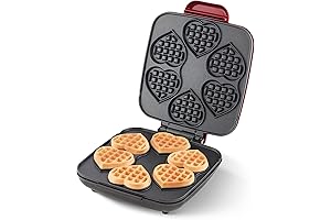DASH Multi Mini Heart Carebear Waffle Maker