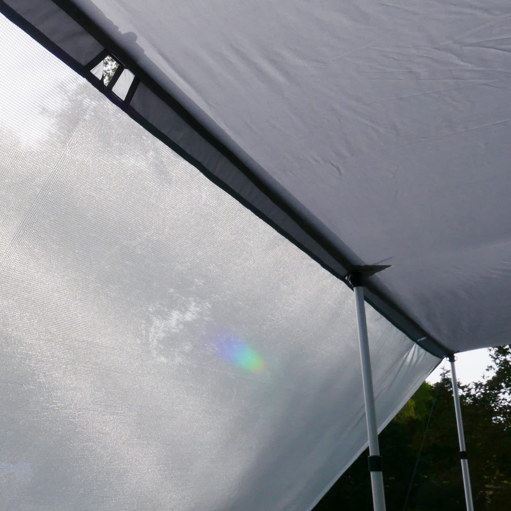 your GEAR Procida - Sonnenschutz Vorderwand 300 x 200 cm für Caravan Sonnensegel Sun Sail Markisenwand