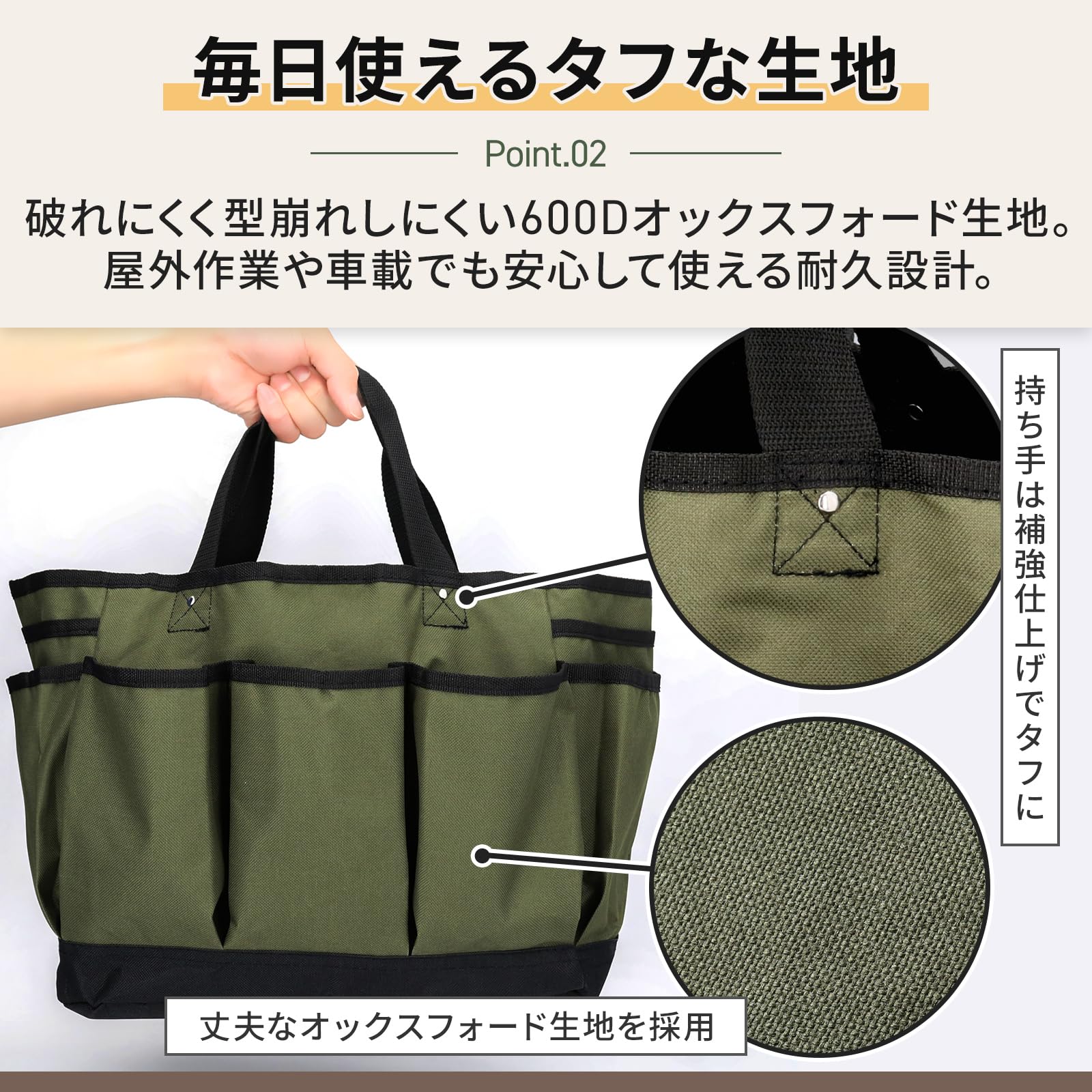 Amazon.co.jp: 工具バッグ ツールボックス【大容量・多機能】 工具収納