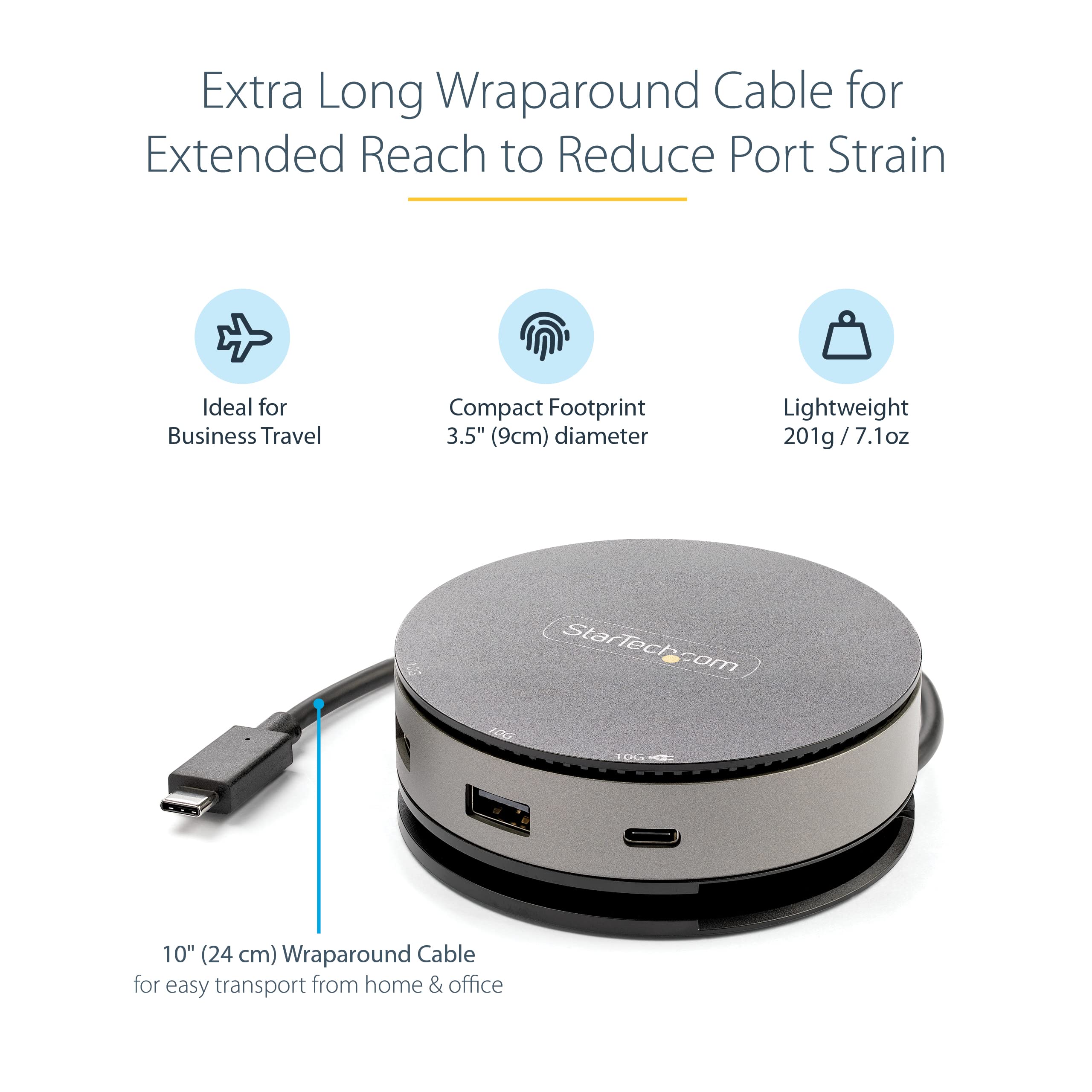 Amazon.co.jp: StarTech.com USB Type-Cマルチ変換アダプター USB-C