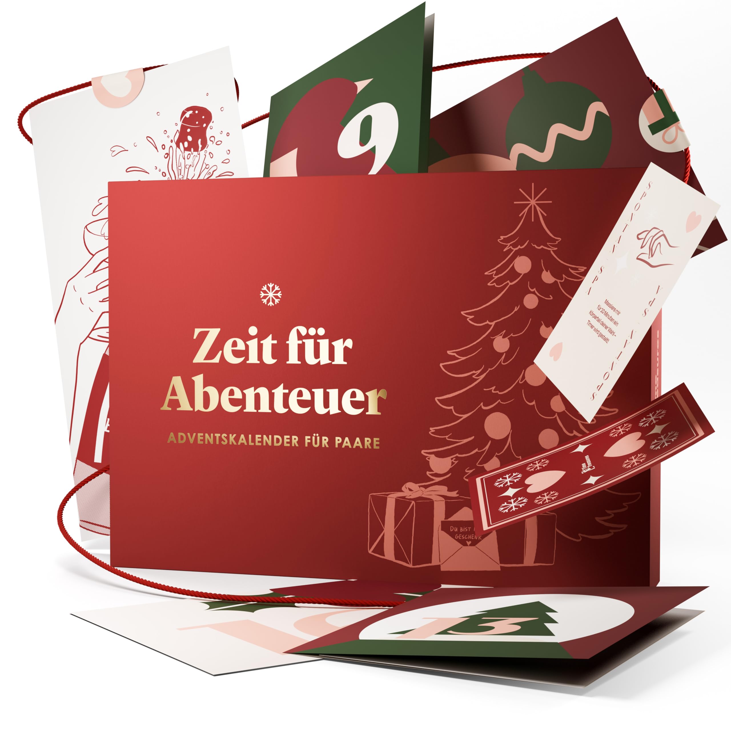 Adventskalender für Paare: Zeit für Abenteuer I Duell Weihnachtskalender 2025 für Pärchen I Mehr Zweisamkeit mit diesem 