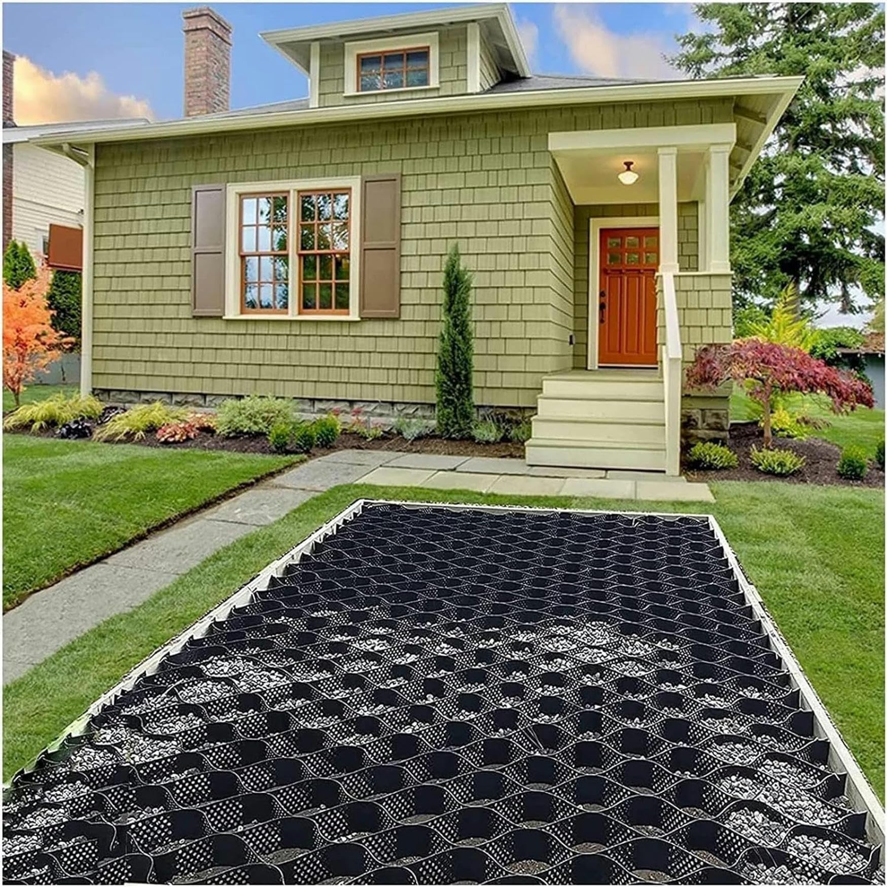 Géogrille de 2 pouces anti-érosion pour stabiliser durablement vos sols boueux