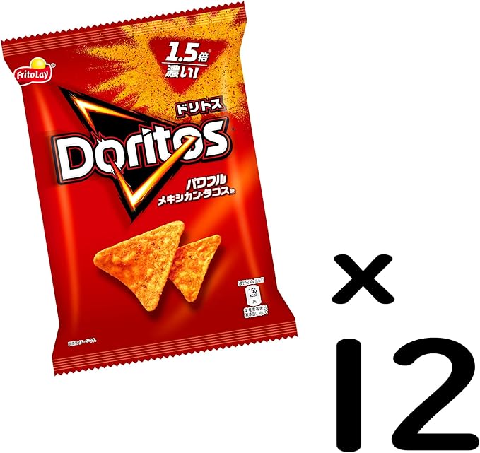 爆売り フリトレー ドリトスメキシカンタコス味 60g 12個セット Edilcoscale It