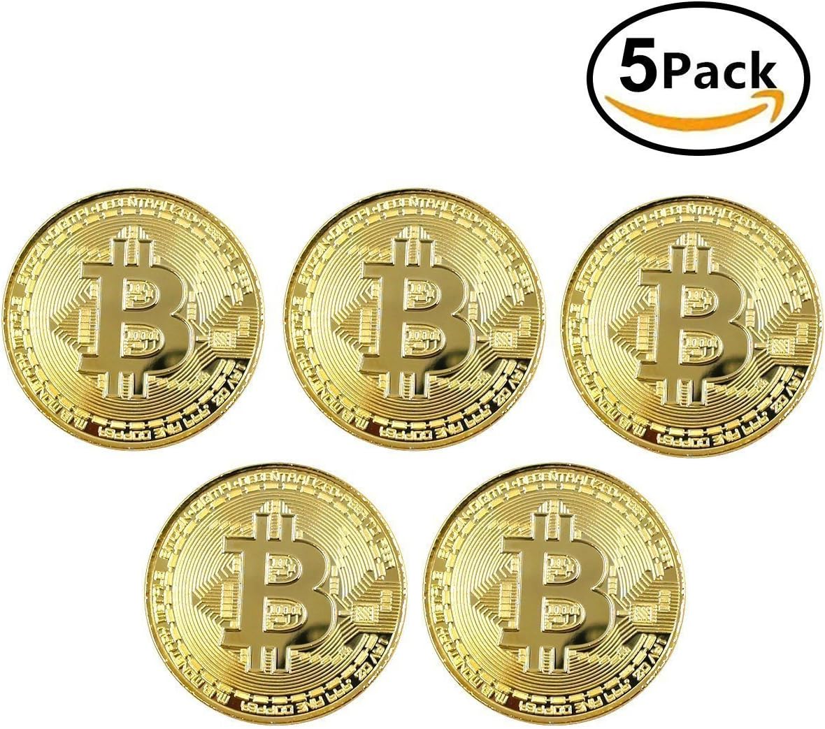 Amazon ビットコイン Bitcoin Collectible ギフト バーチャル レプリカ 仮想 通貨 コイン グッズ アートコレク メッキ ライトコイン 記念硬貨 コレクション 五枚入り ゴールド 通販 Amazon ビットコイン Bitcoin Collectible ギフト バーチャル レプリカ 仮想 通貨 コイン グッズ アートコレク メッキ ライトコイン 記念硬貨 コレクション 五枚入り ゴールド 通販