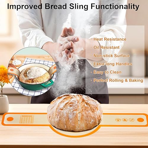 Miniatura 35 de Juego de tazas y cucharas medidoras de 10 piezas, taza medidora apilable con tapa, juego de cucharas medidoras para cocinar y hornear, para líquidos