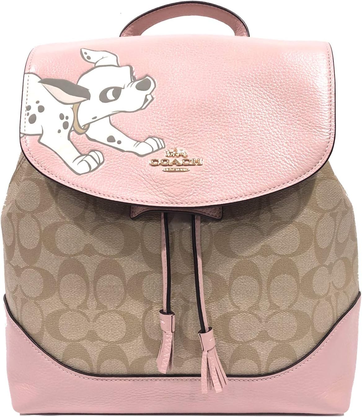 Amazon.co.jp コーチ×ディズニー DISNEY X COACH ELLE BACKPACK IN SIGNATURE