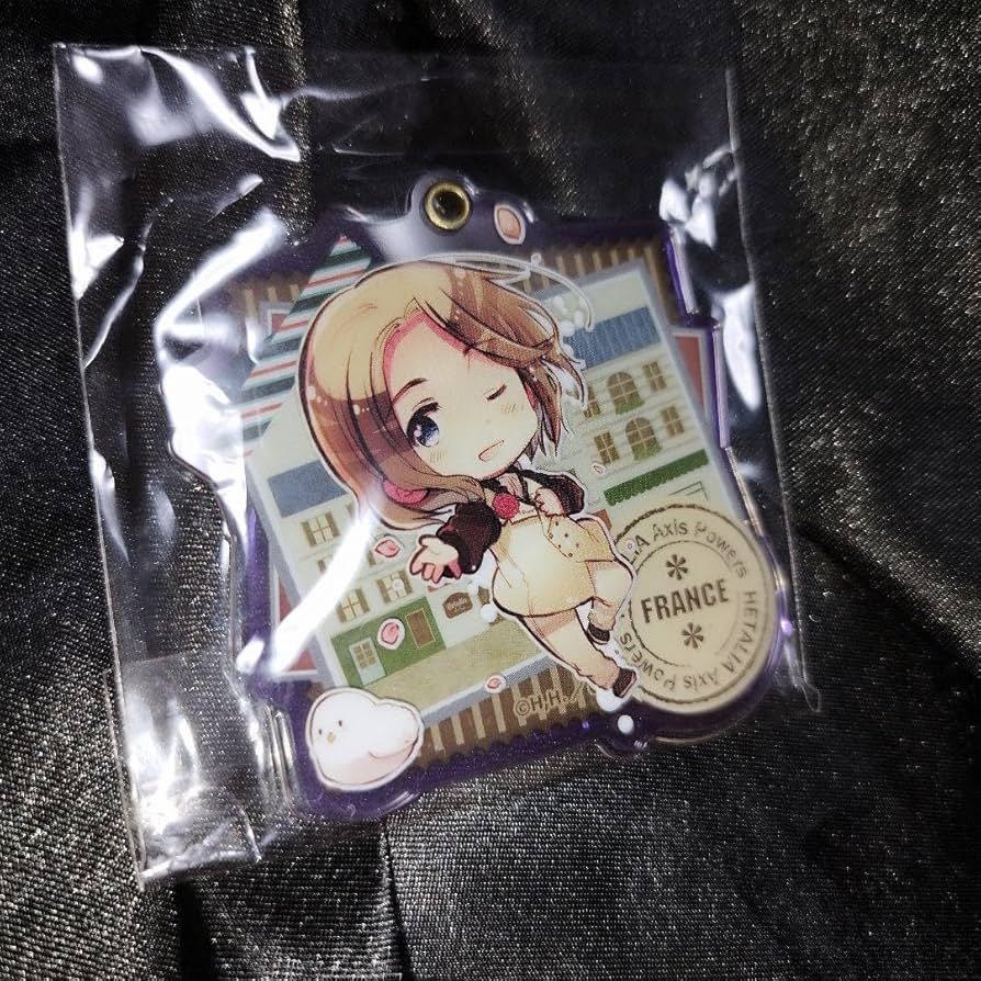 ヘタリアAxis Powers スライドキーホルダー アクキー フランス