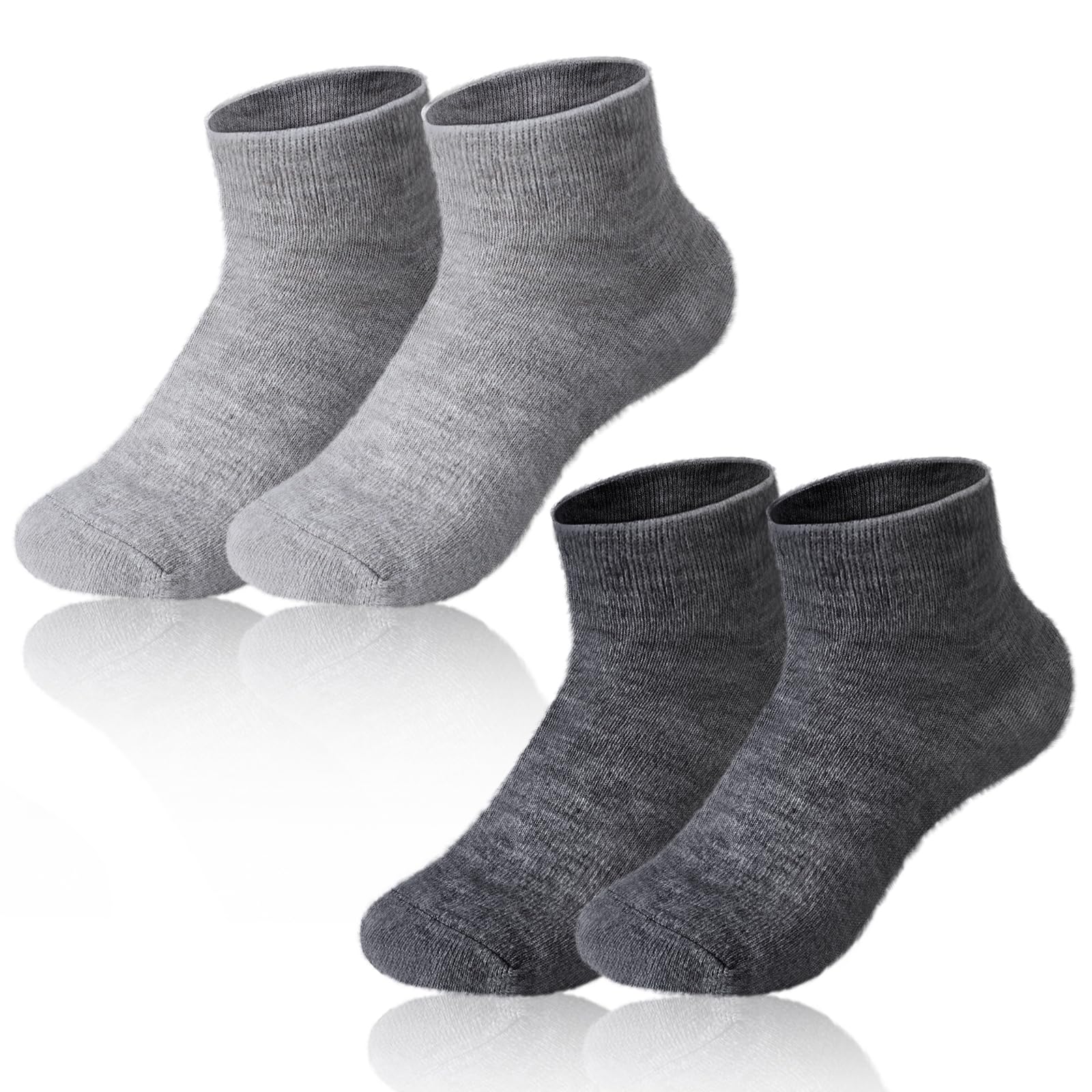 Cutecrop 2 Pairs Alpaca Wool Ankle Socks