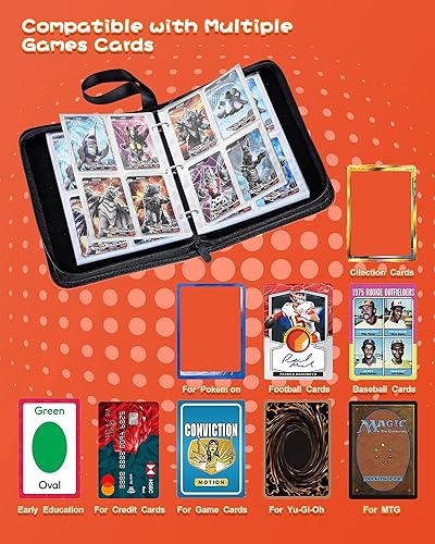 Carpetas de tarjetas con 440 bolsillos