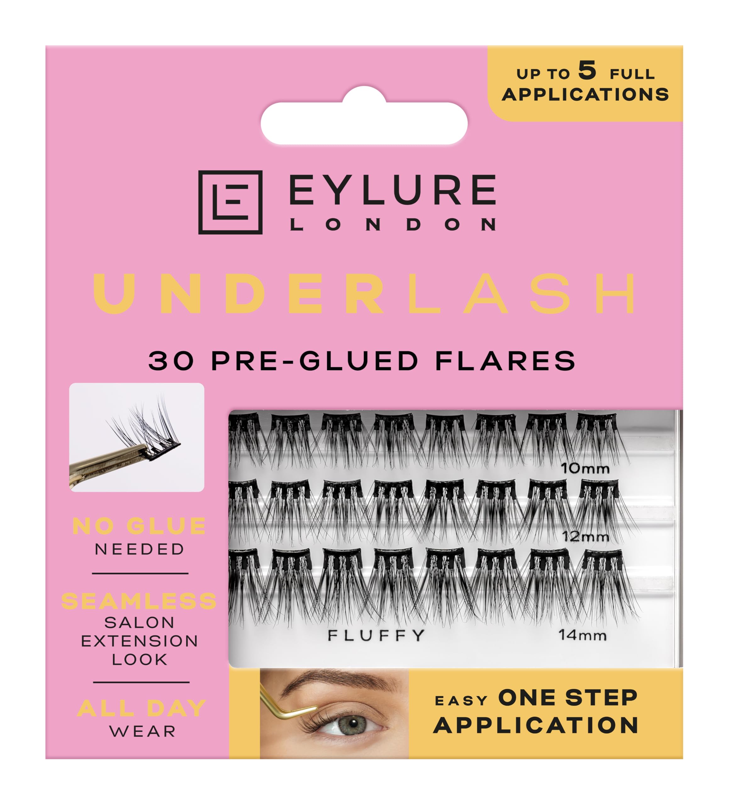 Eylure Underlash Pre Glued Clusters-Fluffy