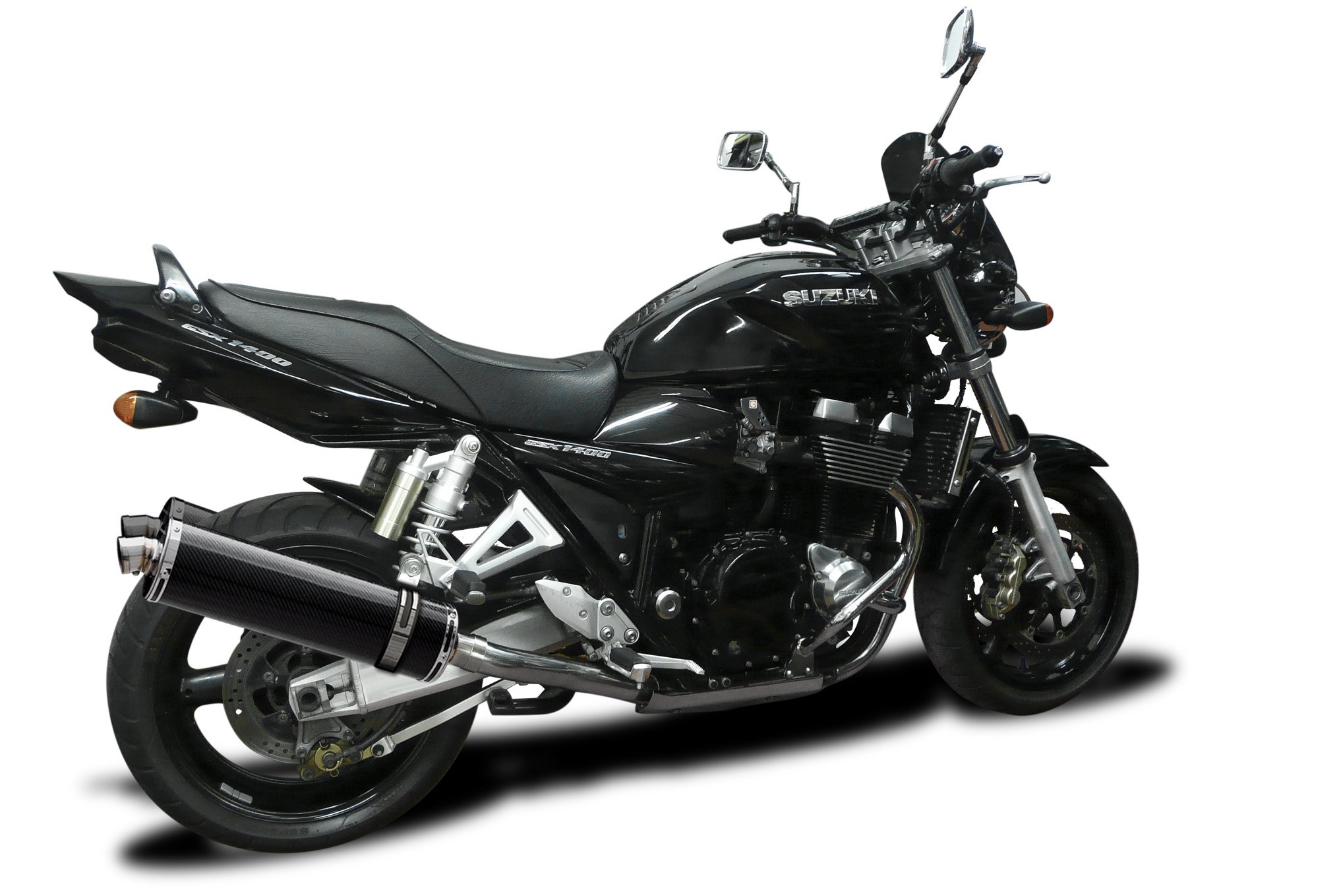 GSX1400 デルケビック サイレンサー/マフラー Amazon | DELKEVIC フルエキゾーストマフラー サイレンサー