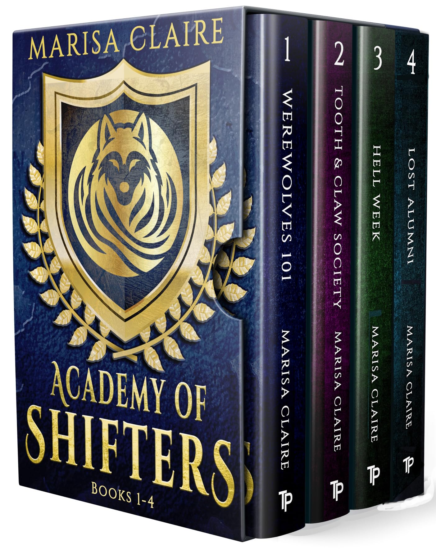 Academy of Shifters: Books 1-4 (Veiled World Universe Book 1)