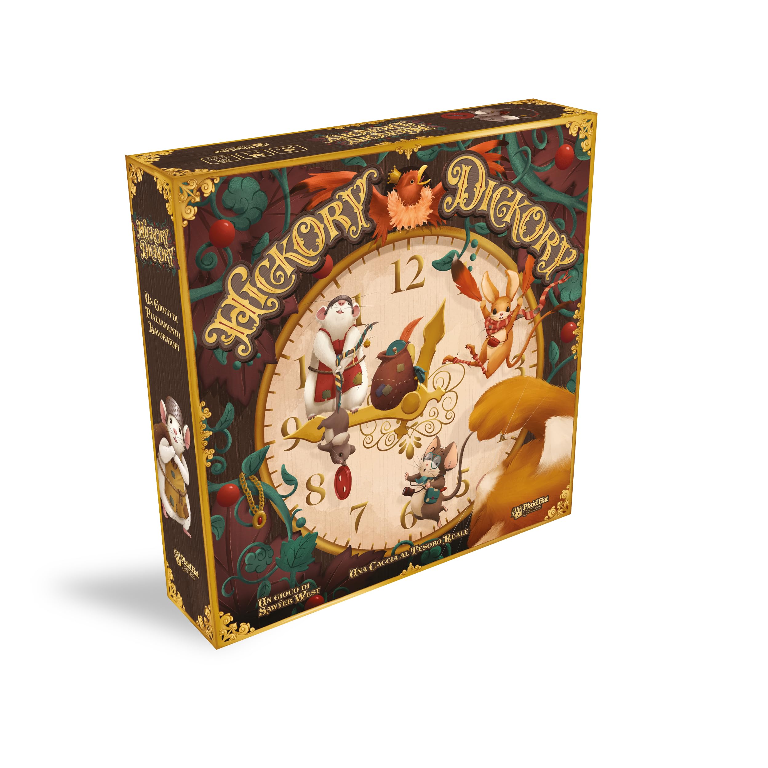 Asmodee - Hickory Dickory - Gioco da Tavolo, 1-4 Giocatori, 10+ Anni, Edizione in Italiano