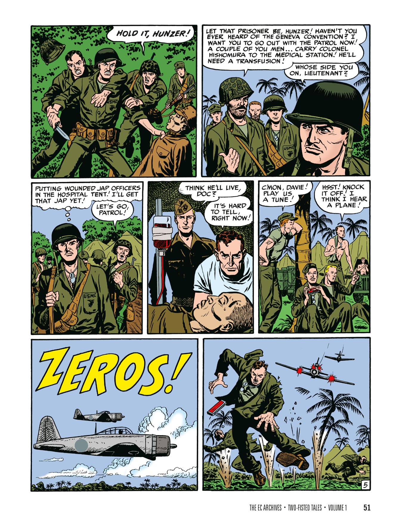 The EC Archives: Two-Fisted Tales Volume 1