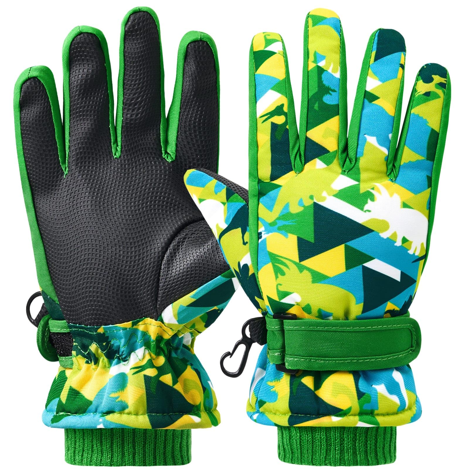 WAWSAM Guantes Niños Invierno Cálido Guantes de Esquí Invierno