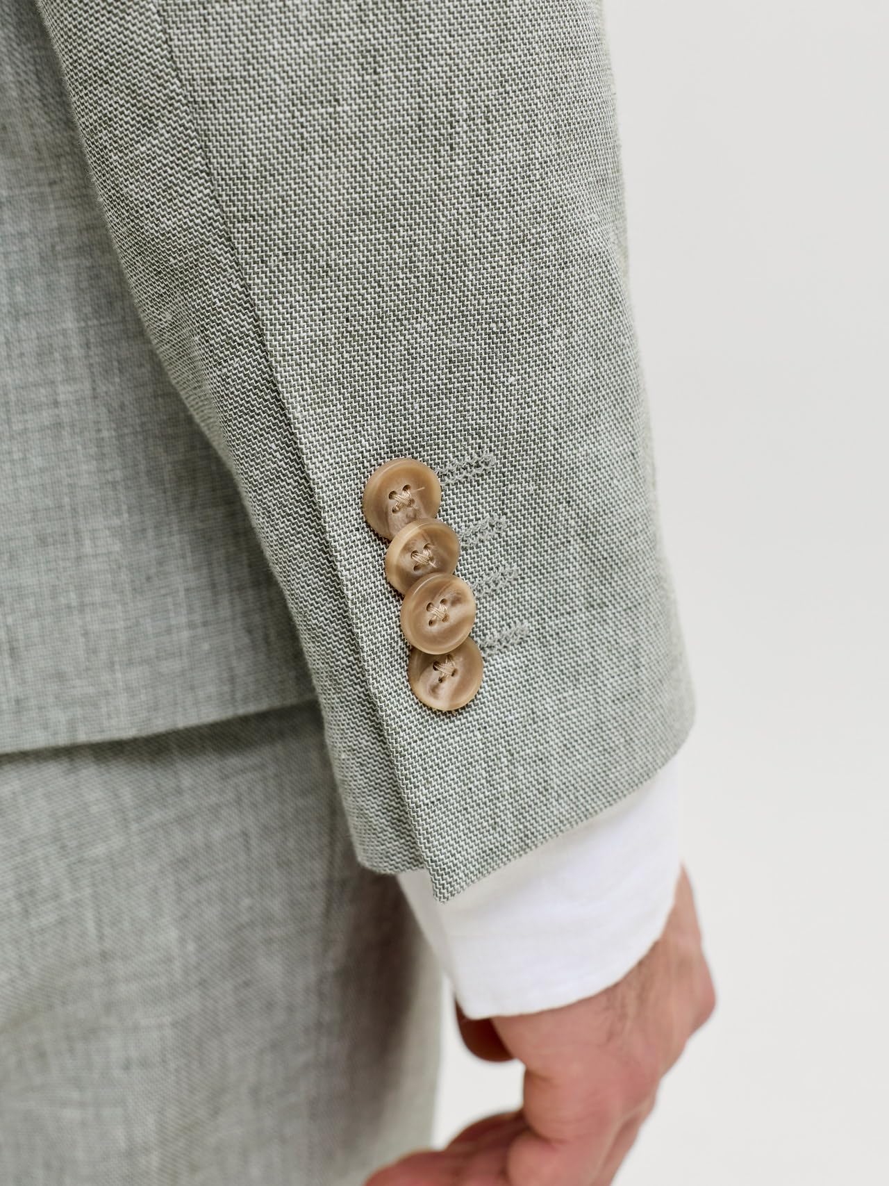 JACK & JONES Jprmartin Summer Suit Linen Blendno06 Jprmartin Blendno06 - Tuta Estiva Linen Uomo (Pacco da 1)