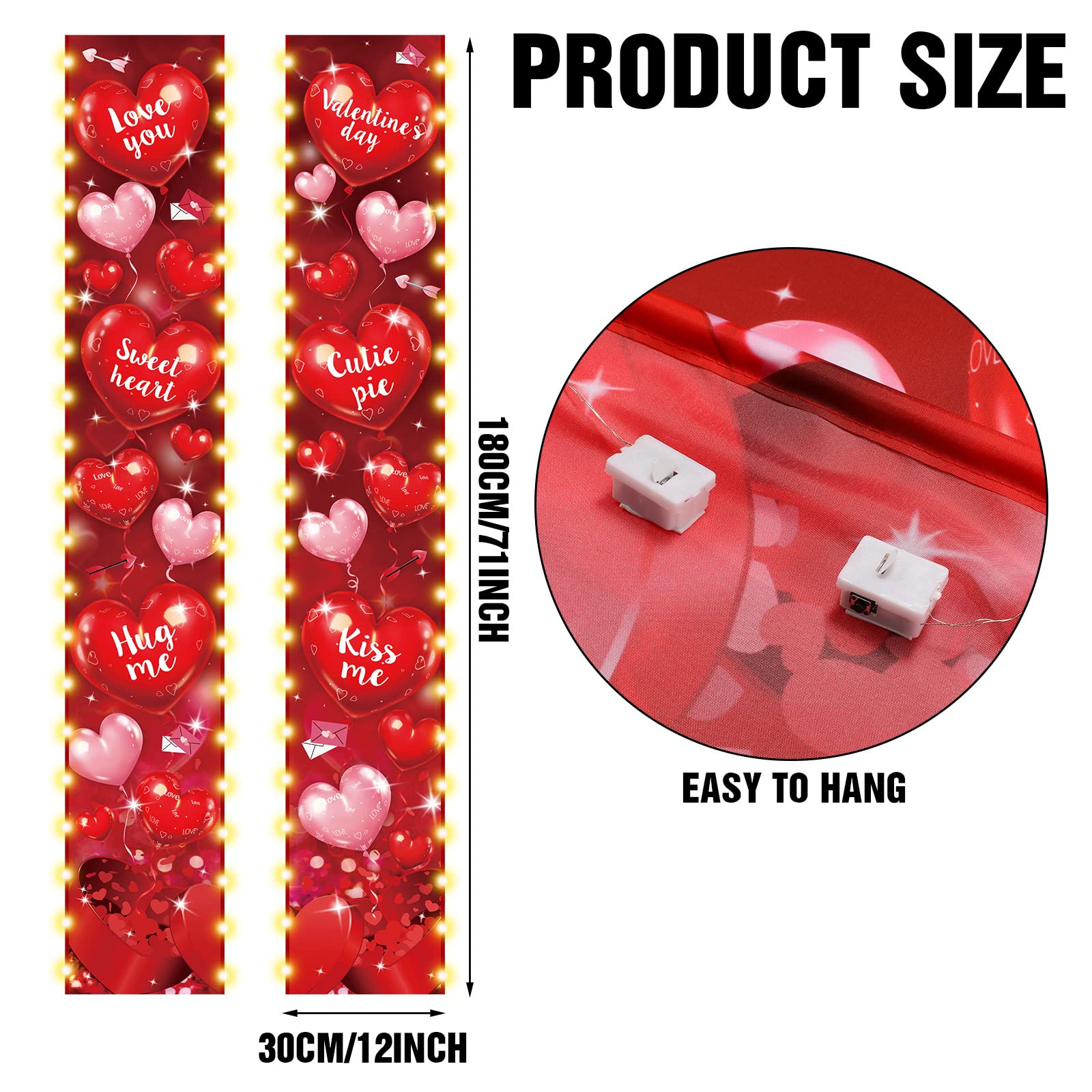 Bandiera Da Giardino Cuore Rosso Valentine - 30,5x45,7 Cm, Doppia Faccia, Poliestere Resistente, Per Esterni - 3