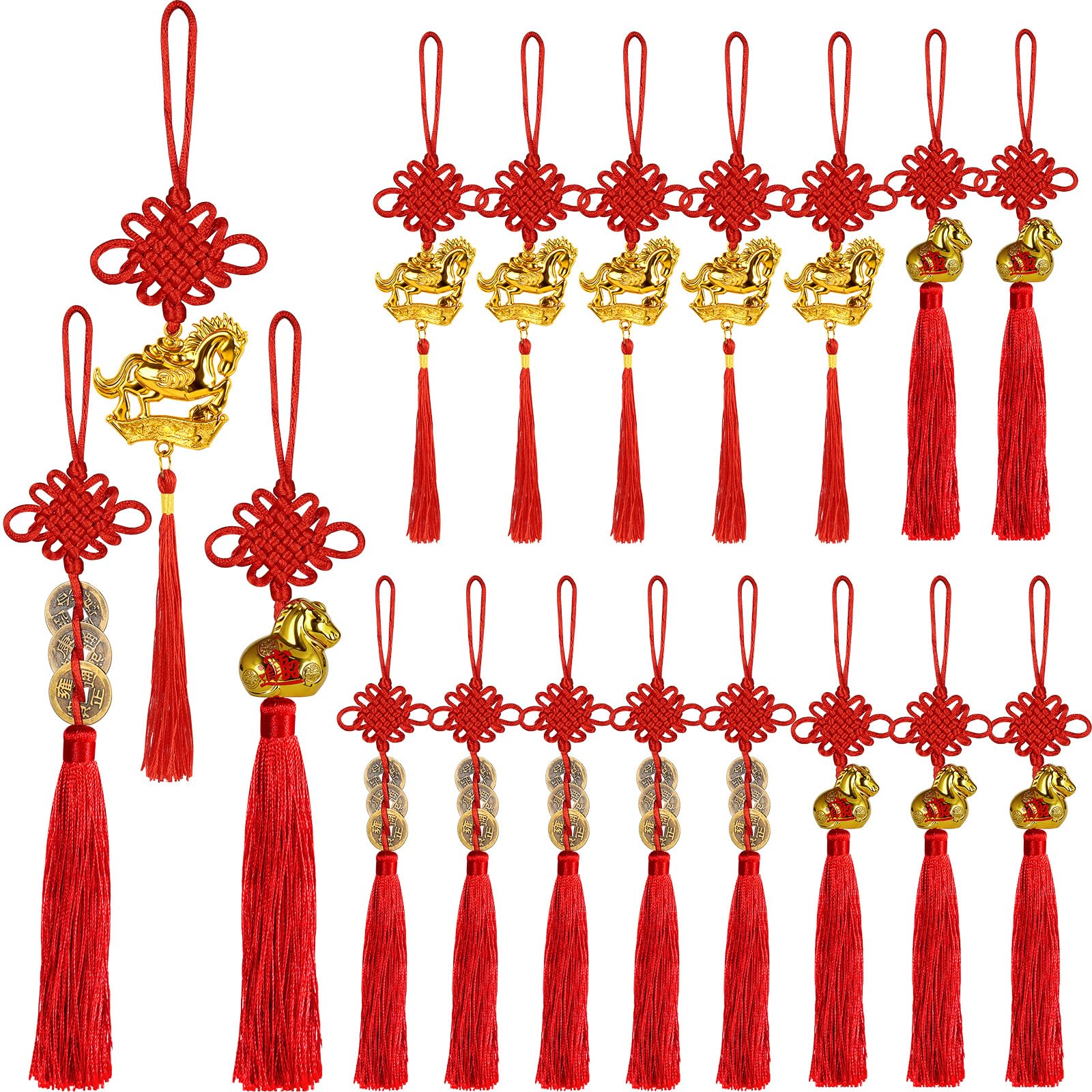 Lucky charm from CHINA 富貴長春　６種類　３点セット Lucky charm from CHINA 富貴長春 6種類 3点セット Lucky charm from