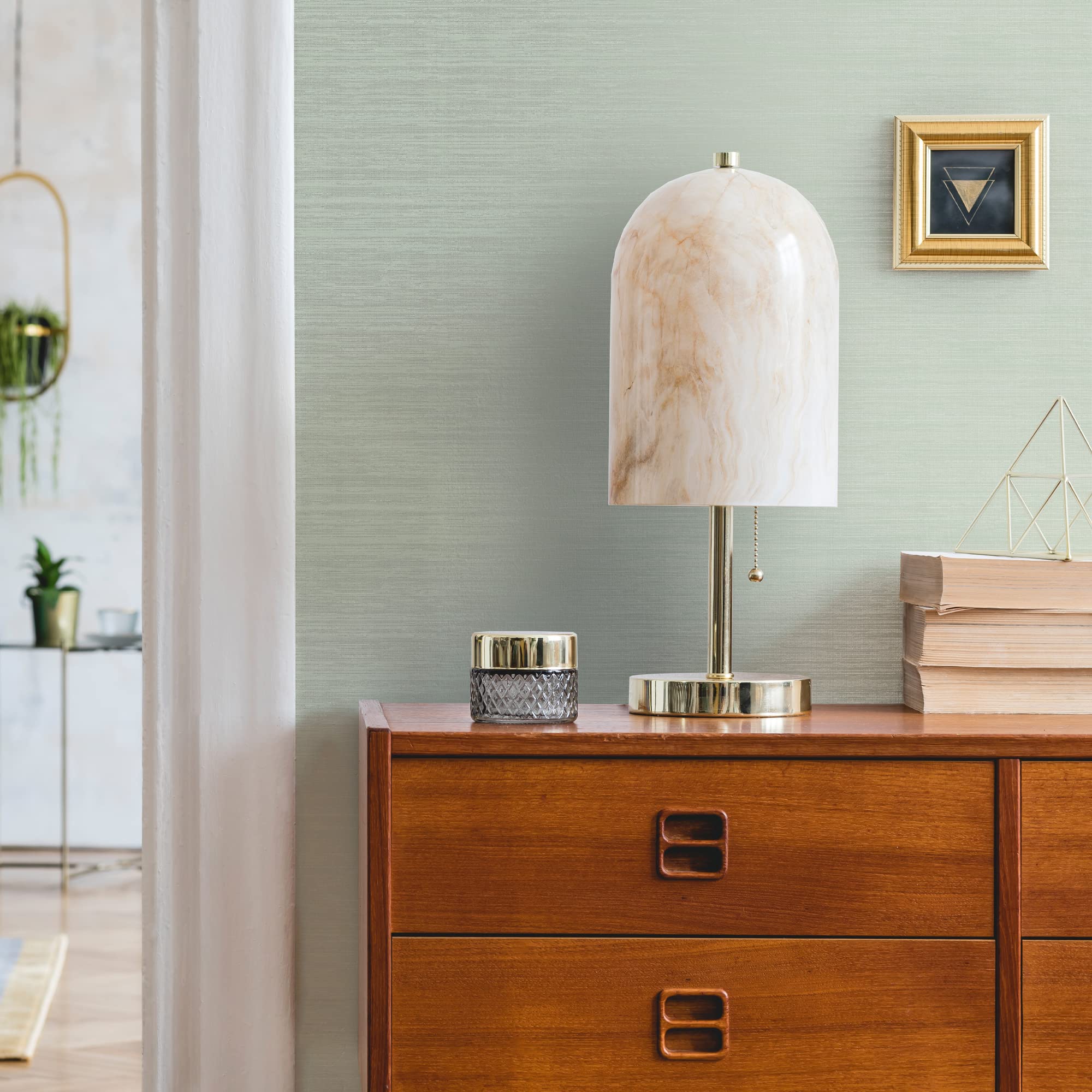 Boutique Green Gilded Texture Moonstone Wallpaper In | : 10000Mm X 520Mm