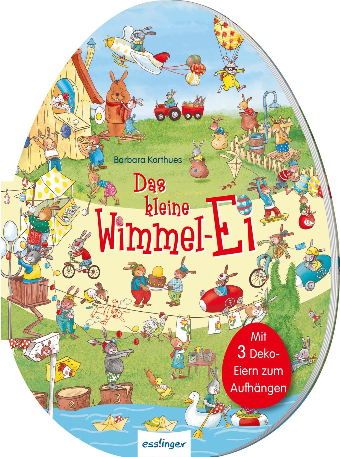 Das kleine Wimmel-Ei, mit Extra: Pappbuch in Ei-Format, süßes Ostergeschenk ab 3 Jahren