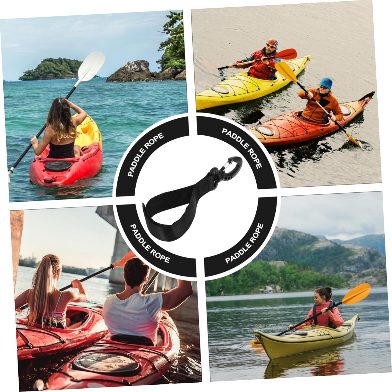 BESPORTBLE Fishing Rod Holders Rod Holders for Boats Dock Watercraft Safety Hook Boat Rod Holders Elastic Sailing