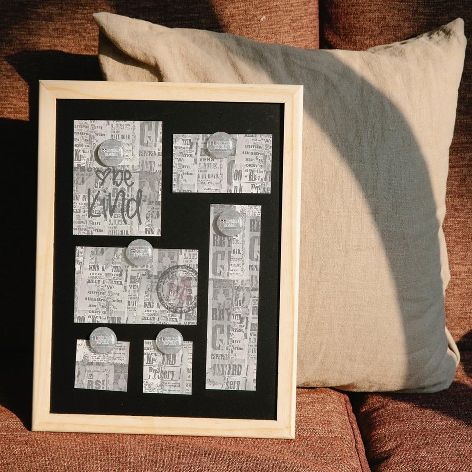 Glas-Kühlschrankmagnete "I Love Docan Republic", Aufschrift "I Choice Peace", starke Magnete, Nationalflaggen, lustige Magnete, Kühlschrankmagnete für Büro, Schrank, Kühlschrank, 4 Stück