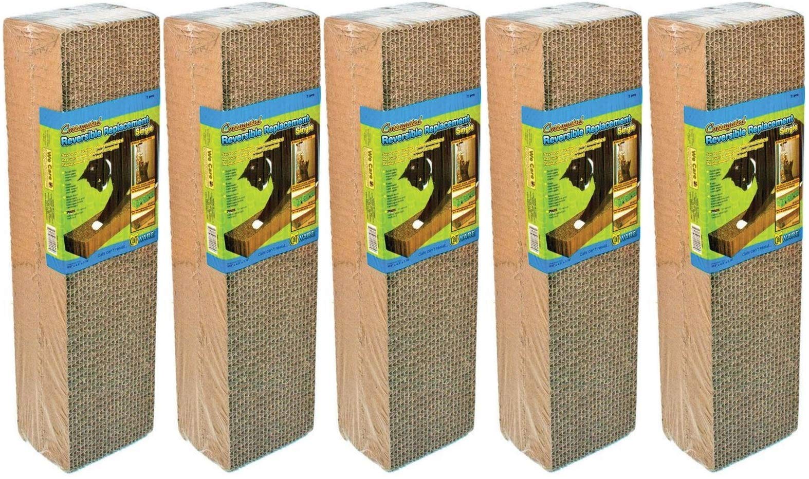 Ware Manufacturing Corrugated Cardboard Scratch Pad Replacement 2 pack - 5 Pack