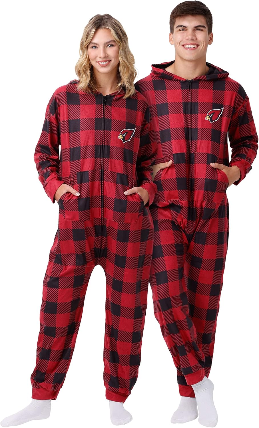 FOCO Unisex NFL Team Logo Pajamas One Piece Onesie
