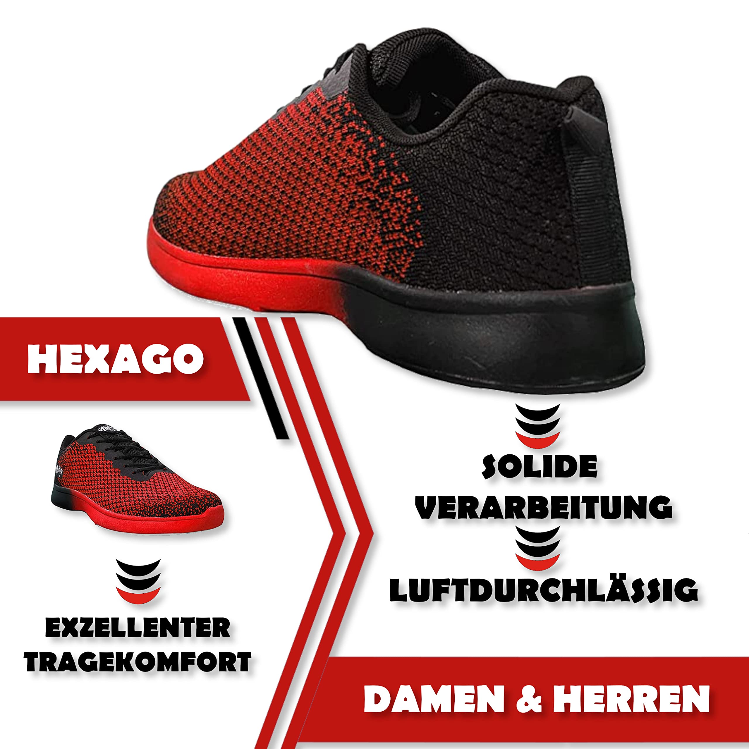 Aloha HexaGo - Zapatos de bolos para hombres, mujeres y jóvenes, para diestros y zurdos