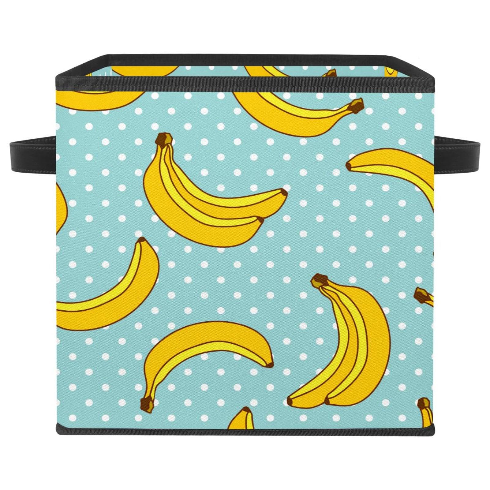 Bacs avec poignées pour jouets et livres boîte tissu pliable