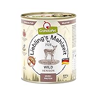 GranataPet Pasto preferito Wild PUR, cibo umido per cani