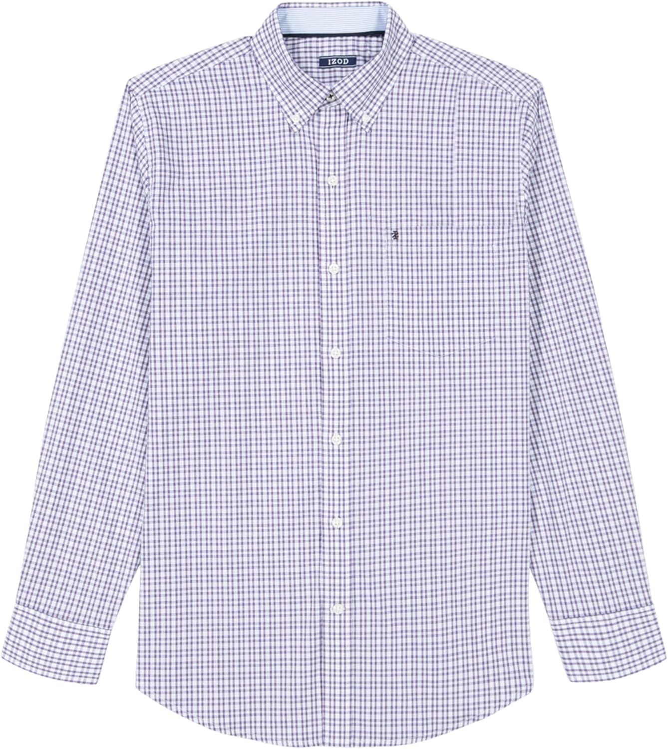 Izod Mens Performance Comfort Long Sleeve Shirt - Image 4