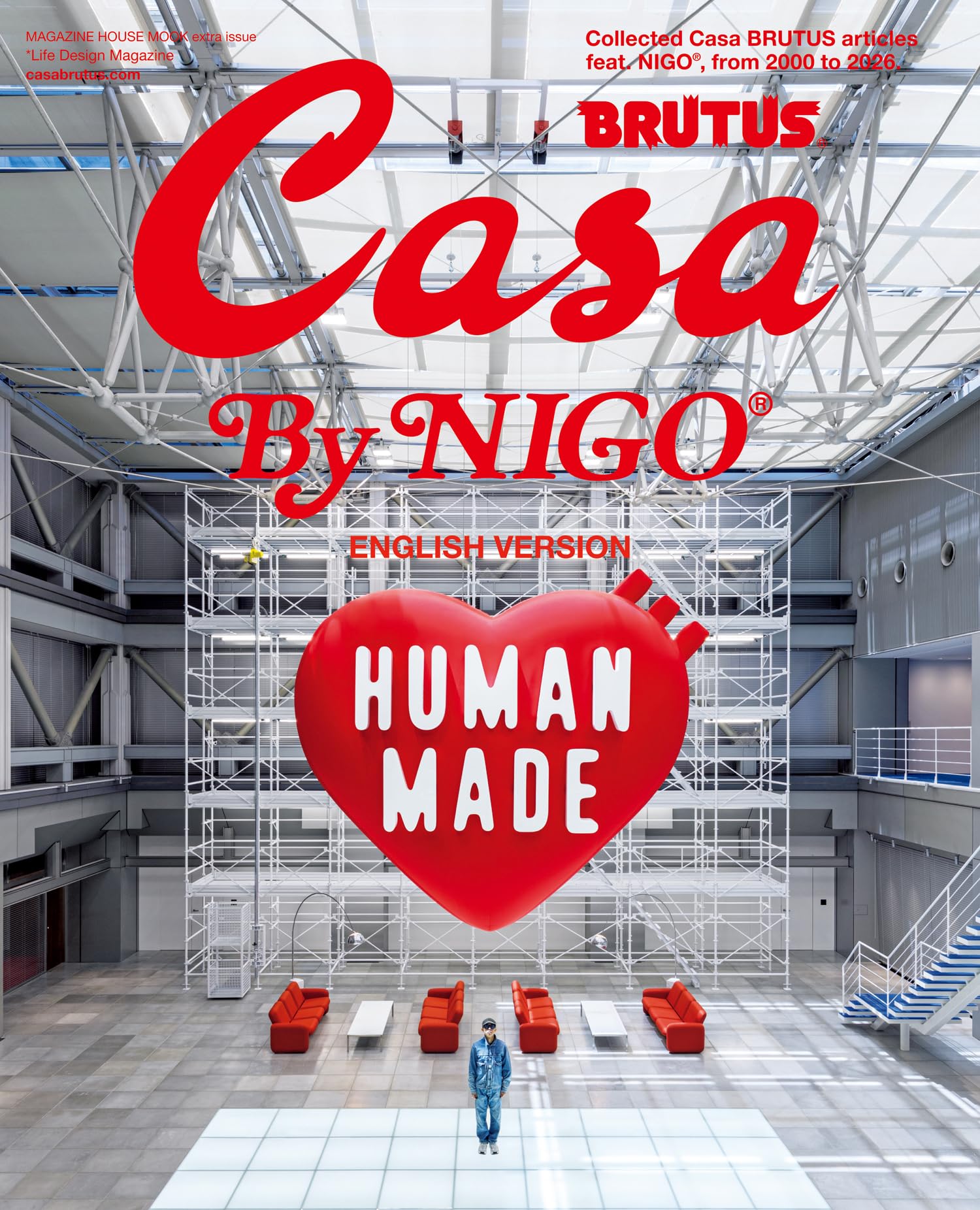 【新品】Casa BRUTUS By NIGO®　特装版 Casa BRUTUS By NIGO® ENGLISH VERSION | マガジンハウス |本 | 通販