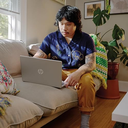 Miniatura 11 de Computadora portátil HP de 14 pulgadas, pantalla HD, Intel Core i3-N305, 8 GB RAM, 256 GB SSD, Intel UHD Graphics, Windows 11 Home en modo S, Plata