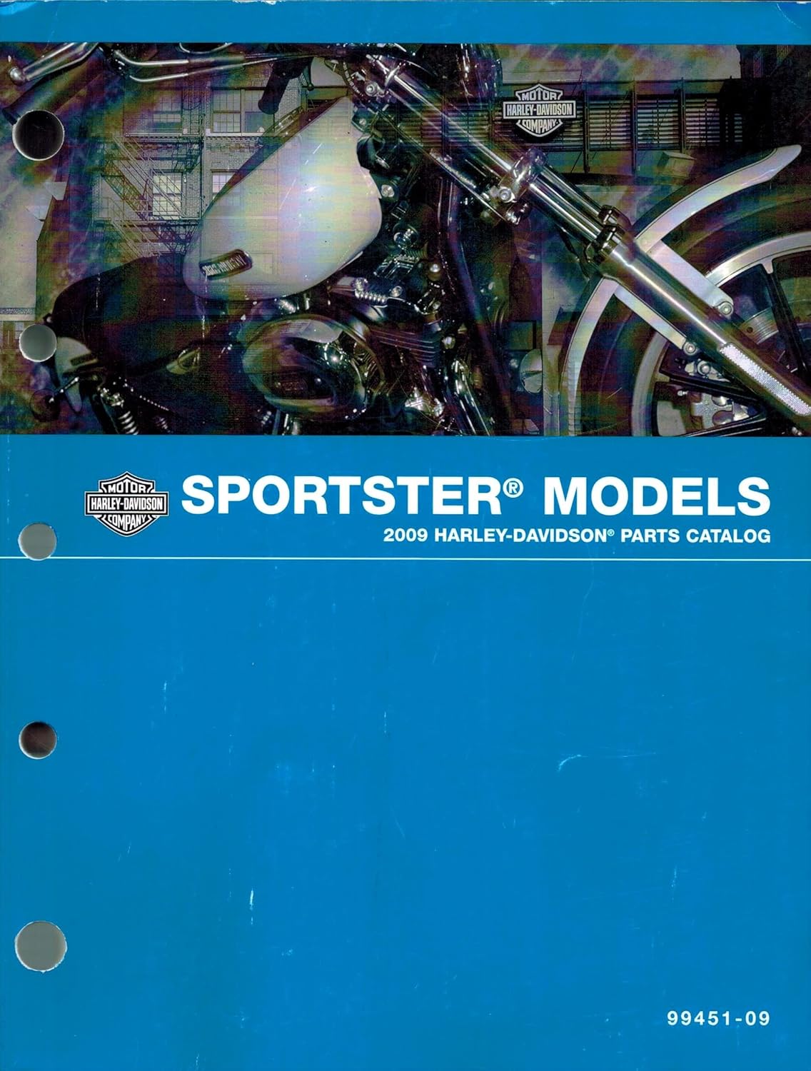 2009 HarleyDavidson Sportster Models Parts Catalog, Harley Part Number