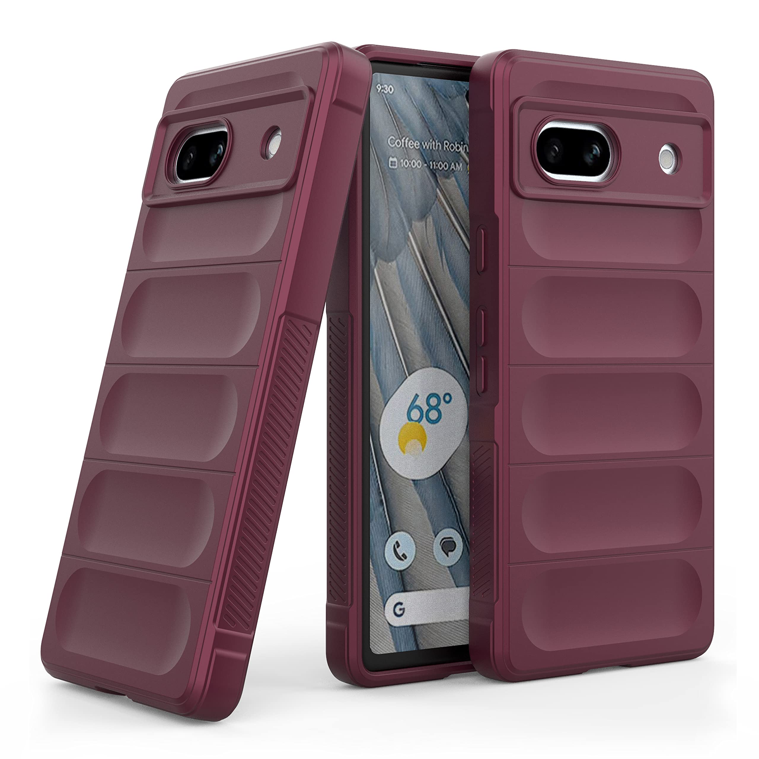 Zapcase Back Case Cover for Google Pixel 7A | Compatible for Google Pixel 7A Back Case Cover | Matte Soft Flexible Silicon | Liquid Silicon Case for Google Pixel 7A with Camera Protection | Plum (B0C3H3FTLX) Amazon Price History, Amazon Price Tracker