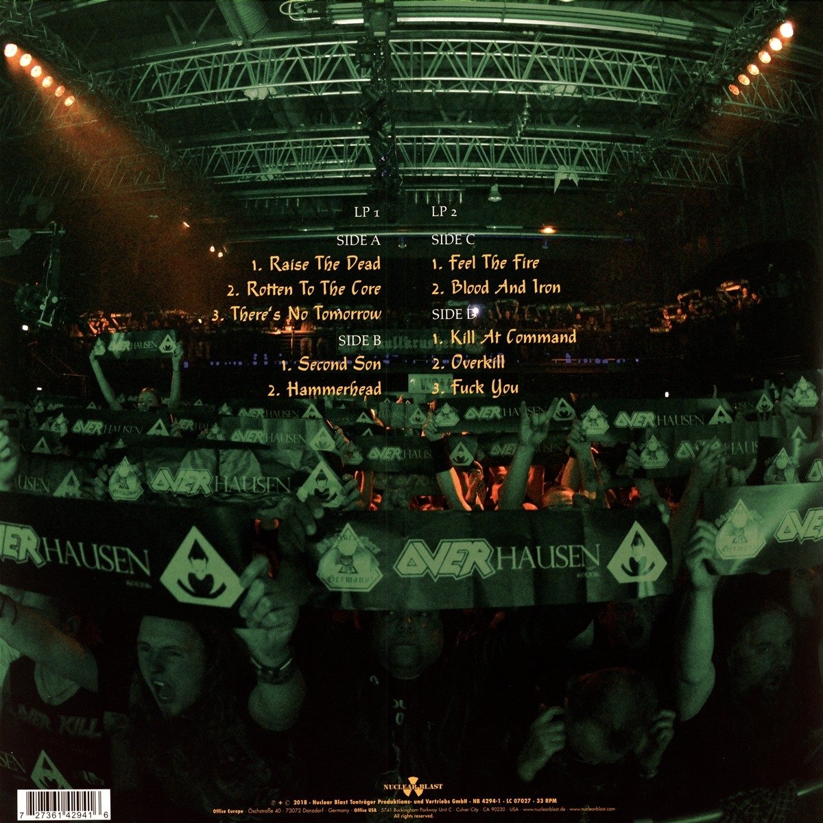 Live in Overhausen Vol.2:Feel the Fire