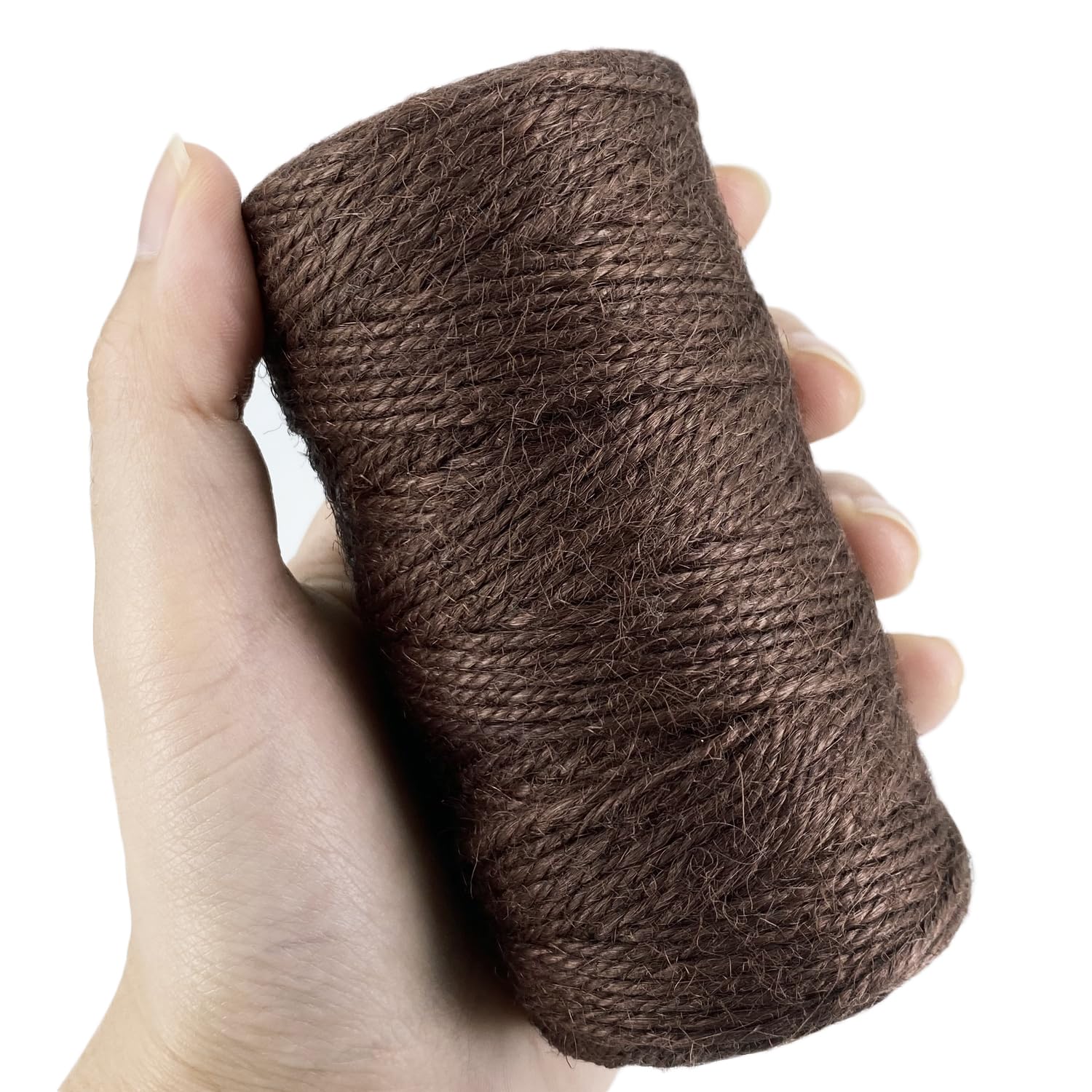 Colored Jute Twine 328 Feet Durable Natural Jute Rope String Perfect Arts Crafts Mason Jars Knife Handle Wrapping Wedding Decorations Home Gardening - View #13