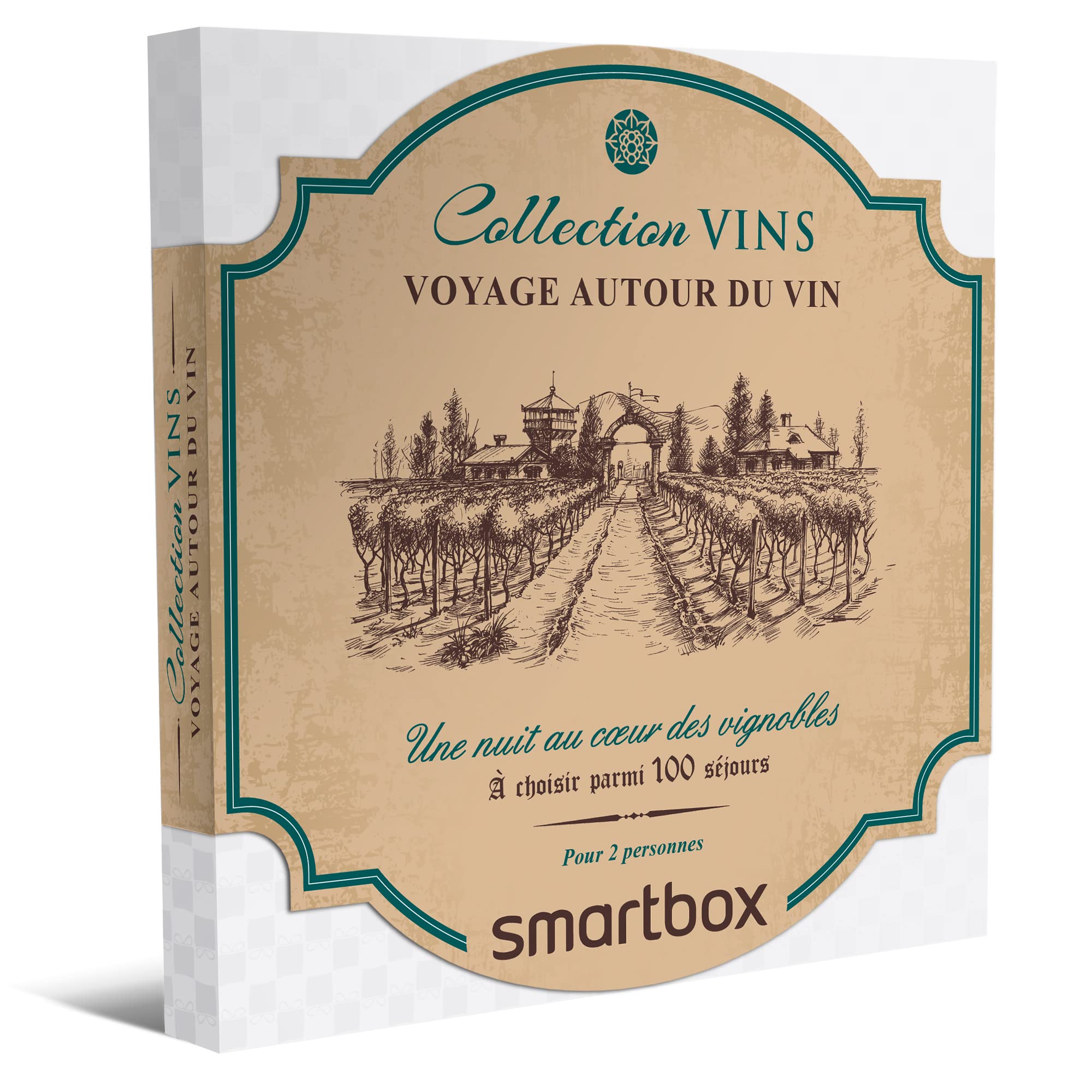 Smartbox - Coffret cadeau Séjour de 2 jours ou activité gourmande pour 2 - Idée cadeau