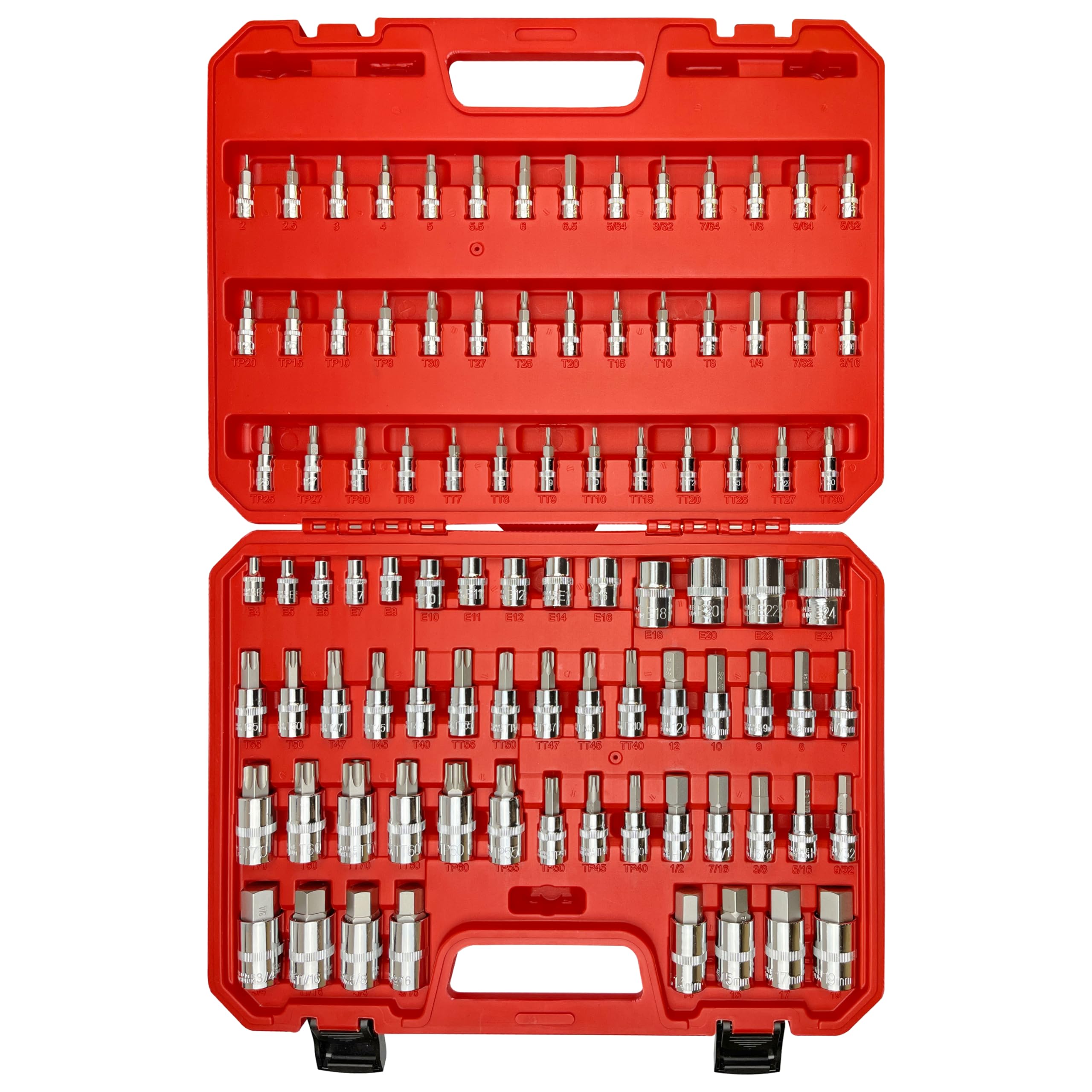 EACELIY Juego de llaves Allen y Torx de 92 piezas