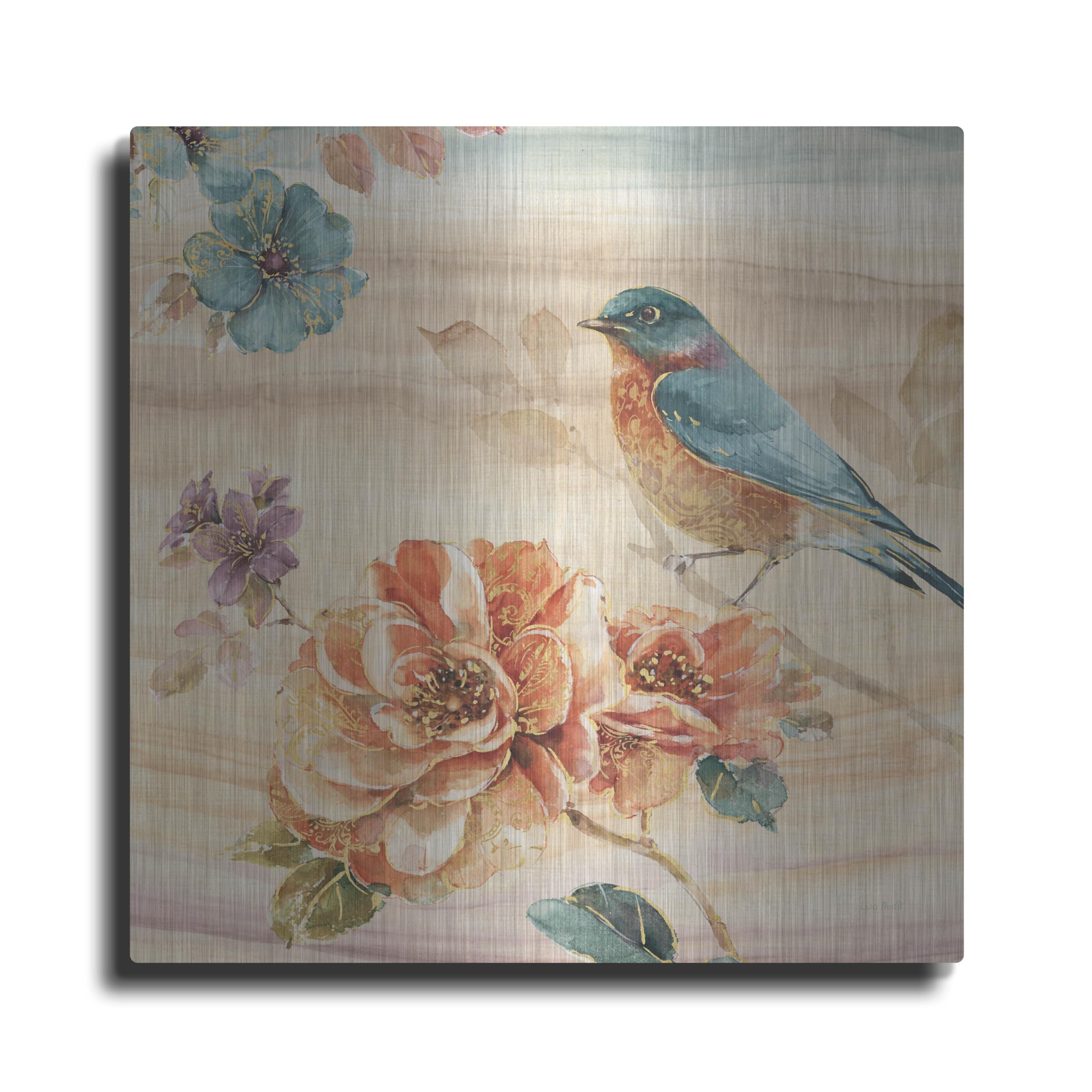 'Spiced Nature III' by Lisa Audit Metal Wall Art, 36" x 36"