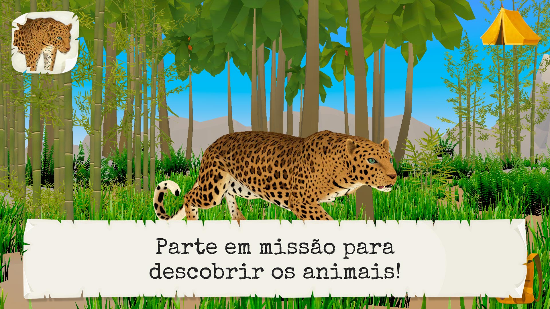 Wild Animals Safari (Full) - 4D Kid Explorer VR & AR game